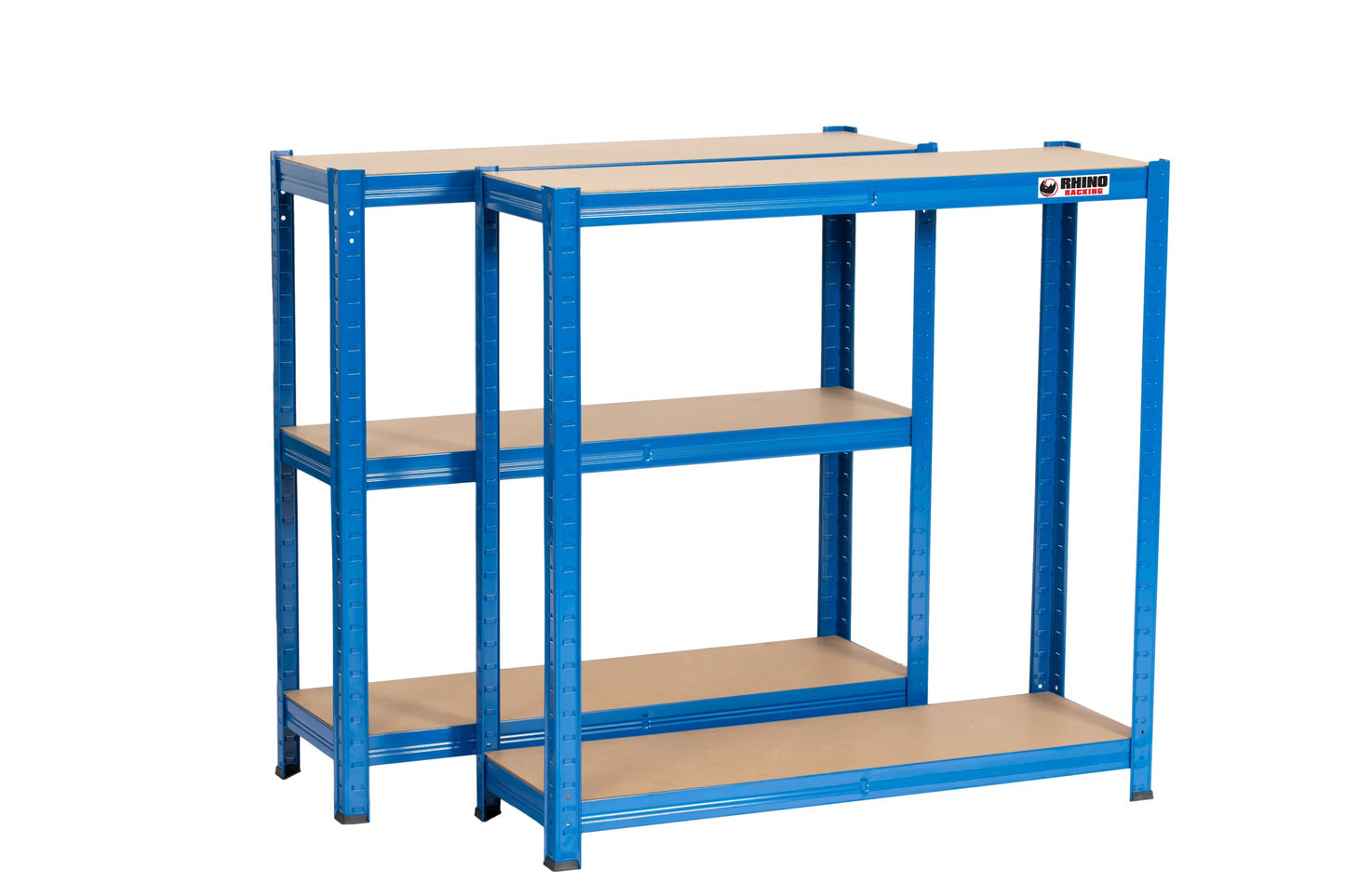 180 x 90 x 30cm | Blue | 5 Tier Boltless Heavy Duty Garage Shelving Unit | 1000kg Load Weight