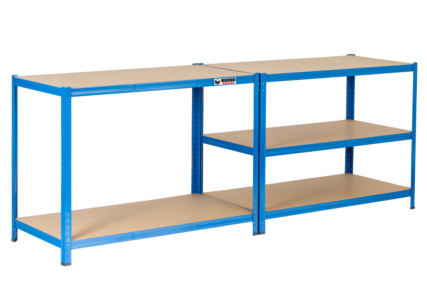 180 x 120 x 60cm | Blue | 5 Tier Boltless Heavy Duty Garage Shelving Unit | 1000kg Load Weight